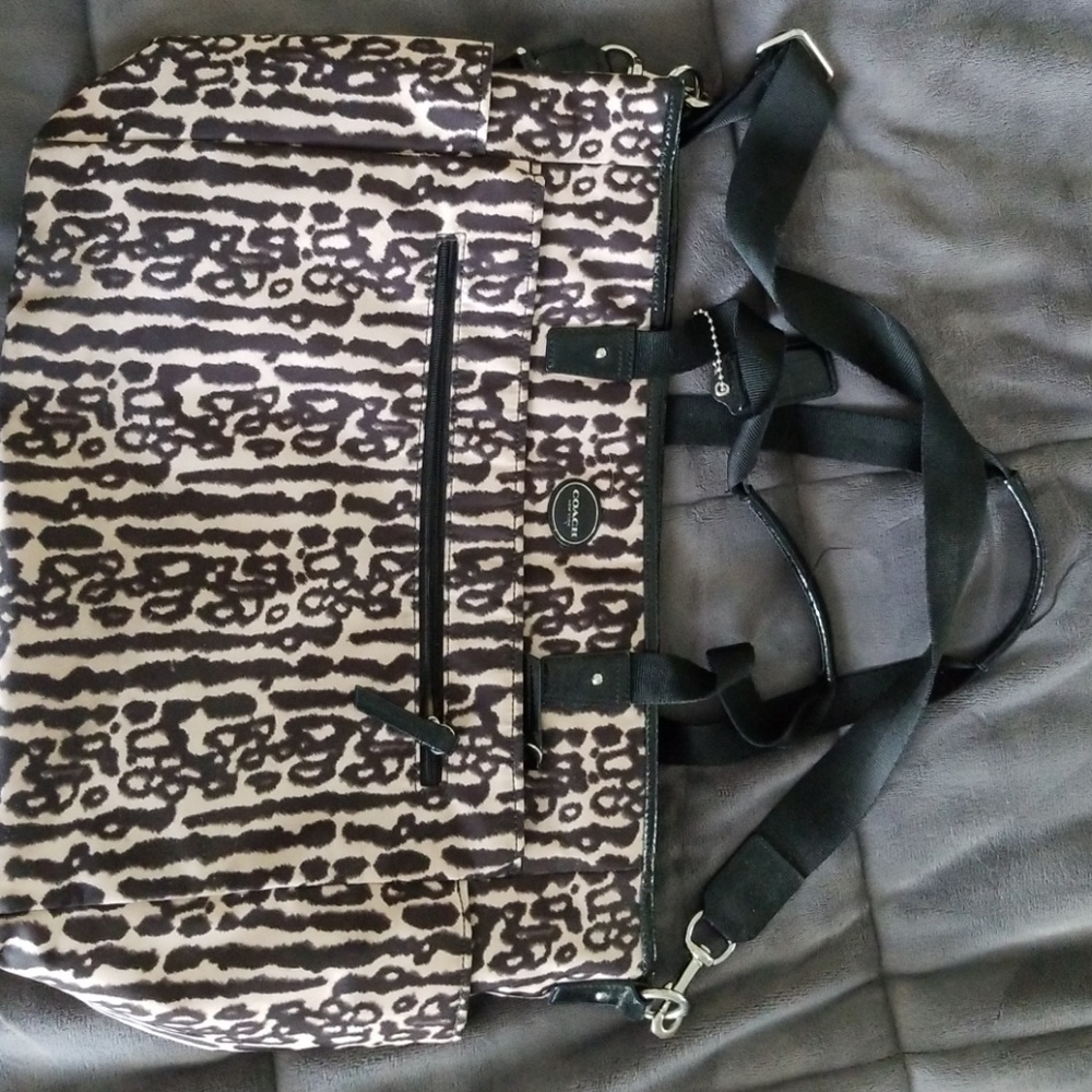 Coach diaper bag